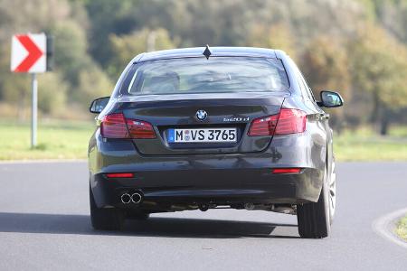 BMW 520d, Heckansicht
