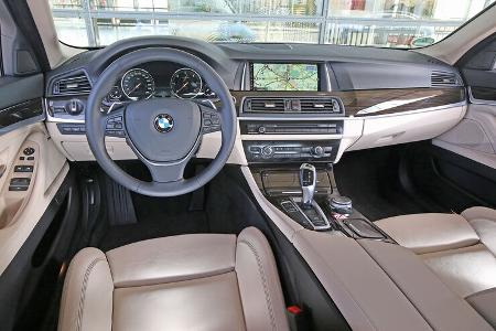 BMW 520d, Cockpit