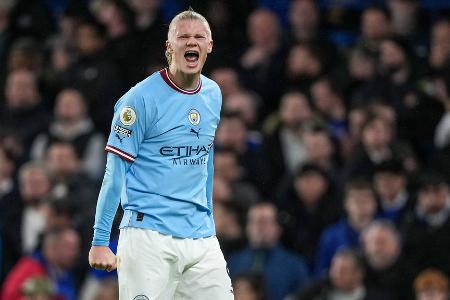 Platz 5: Erling Haaland (Manchester City) - Potentieller Wert: 174,9 Millionen Euro
