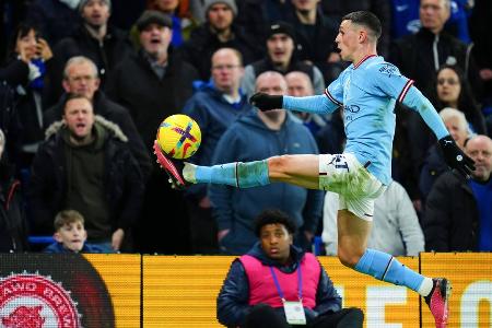Platz 2: Phil Foden (Manchester City) - Potentieller Wert: 200,5 Millionen Euro