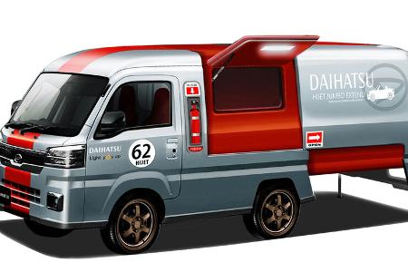 Daihatsu Concepts Tokio 2023 Atrai Hijet Truck Copen Tanto Custom Funcross Move Canbus Taft 