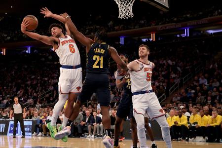 NBA: Hartenstein gewinnt mit New York Knicks NBA: Hartenstein gewinnt mit New York Knicks