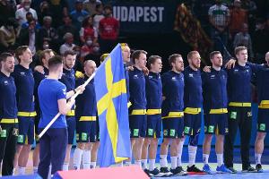 300 Meter: Schwedens Handballer mit irritierender Busfahrt