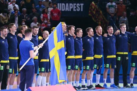 300 Meter: Schwedens Handballer mit irritierender Busfahrt 300 Meter: Schwedens Handballer mit irritierender Busfahrt
