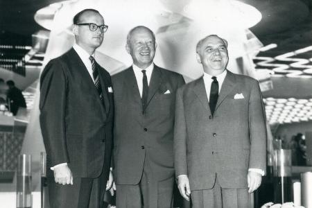 Carl H. Hahn Heinrich Nordhoff Frank Novotny 1962 USA
