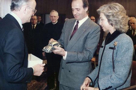 Carl H. Hahn König und Königin von Spanien