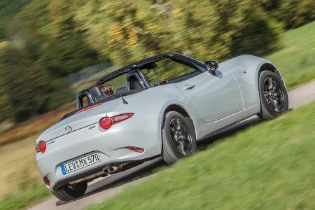 Mazda MX-5 Skyactiv 1.5, Heckansicht