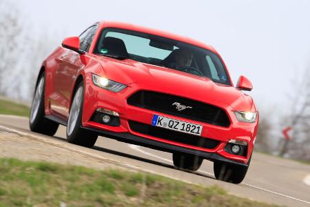 Ford Mustang GT 5.0 Fastback, Frontansicht