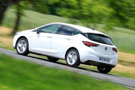 Opel Astra 1.6 DI Turbo, Seitenansicht