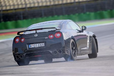 Nissan GT-R Track Edition, Heckansicht, Driften