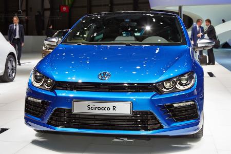 VW Scirocco 2.0 TDI R-Line, Genfer Autosalon, Messe 2014