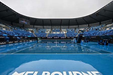 Regenfälle beeinflussen Spielplan der Australian Open