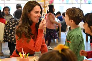 Erster Solo-Termin 2023: Prinzessin Kate besucht Kindertagesstätte