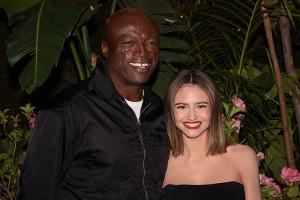 Leni Klum bezaubert mit Adoptivpapa Seal auf dem roten Teppich