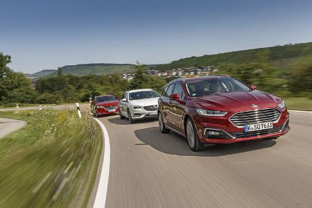 Ford Mondeo Turnier, Mazda 6 Kombi, Opel Insignia ST, Exterieur
