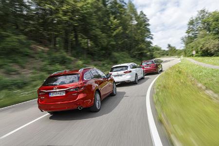 Ford Mondeo Turnier, Mazda 6 Kombi, Opel Insignia ST, Exterieur