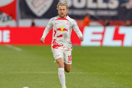 Emil Forsberg (bis 67.) - Note: 3,0 - Verarbeitete die Zuspiele im Angriffsdrittel meist mit feiner Technik und suchte dann den direkten Weg in Richtung Tor. Kam zu einem guten Abschluss aus der Distanz (22.). Tauchte aber nur punktuell mit solchen Szenen auf.