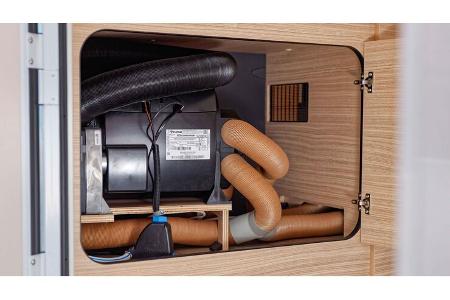 Hobby Optima De Luxe Heizung
