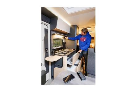 Hobby Optima De Luxe Kueche