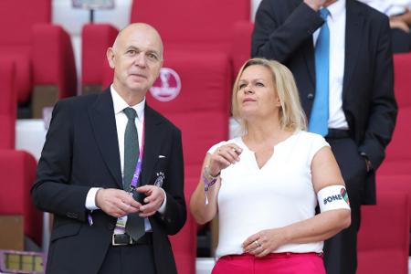 Faeser über DFB: Faeser über DFB: