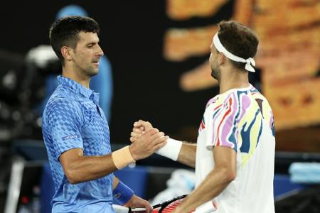 Djokovic erreicht das Achtelfinale - Aus für Murray Djokovic erreicht das Achtelfinale - Aus für Murray