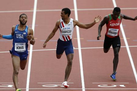 Doping: Kenias Sprinter Otieno für zwei Jahre gesperrt Doping: Kenias Sprinter Otieno für zwei Jahre gesperrt