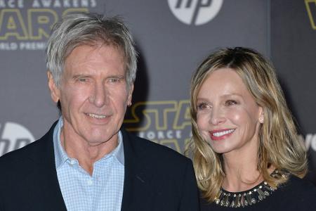 Calista Flockhart ist 22 Jahre jünger als Harrison Ford.