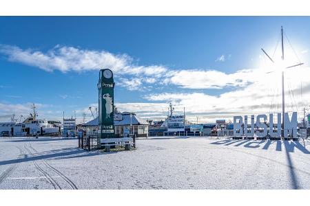 Winterlandschaft, Steg, Hafen, Schnee, Sonne, Winter, Nordsee