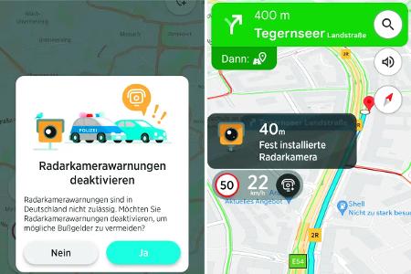 Blitzerwarner wie die Tomtom Ami GO sind in Deutschland verboten. Wer sie dennoch nutzt, riskiert ein Bußgeld von 75 Euro und einen Punkt in Flensburg.
