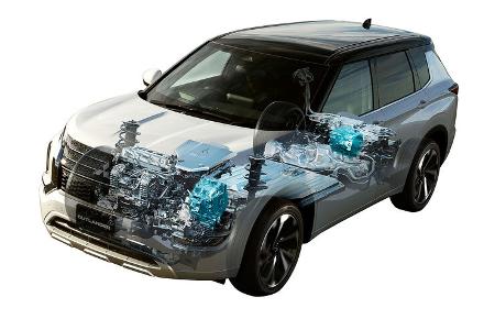 10/2021, Mitsubishi Outlander MY 2023 Plug-in-Hybrid