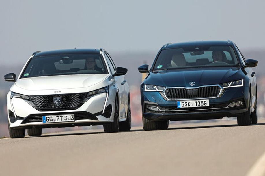 Skoda Octavia Combi, Peugeot 308 SW
