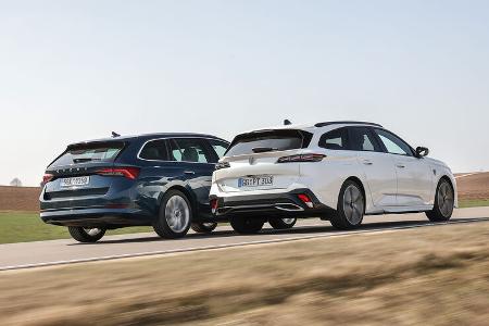 Skoda Octavia Combi, Peugeot 308 SW