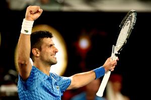 Djokovic zum zehnten Mal im Finale von Melbourne