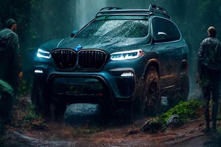 BMW AI Künstliche Intelligenz Render Concept
