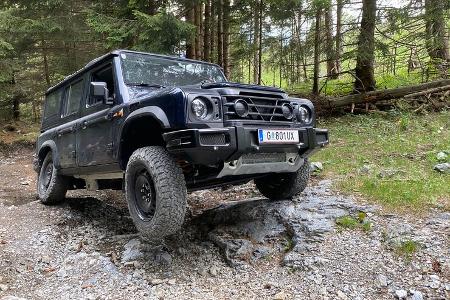 Ineos Grenadier Fahrbericht Prototypen in Graz