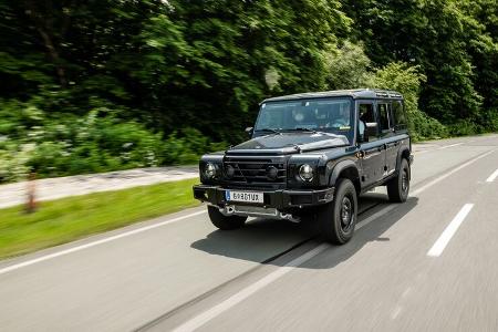 Ineos Grenadier Fahrbericht Prototypen in Graz