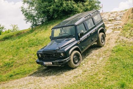 Ineos Grenadier Fahrbericht Prototypen in Graz