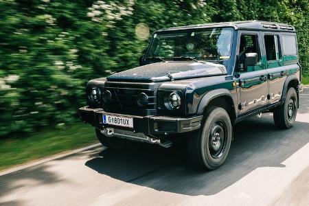 Ineos Grenadier Fahrbericht Prototypen in Graz