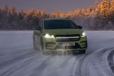Skoda Enyaq RS iV Driftrekord