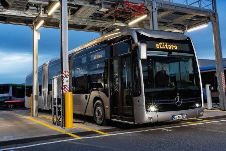 Gelenkbus Mercedes-Benz eCitaro G Elektrobus Daimler Buses