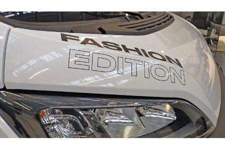 Fashion Edition, Motorhaube, Teilintegriert