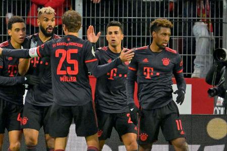 Mainz 05 vs. FC Bayern: Noten und Einzelkritik - Am Mittwochabend beendete der FC Bayern beim Pokalspiel gegen den FSV Mainz seine jüngste Ergebniskrise. Durch einen ungefährdeten 4:0-Auswärtssieg löste das Team von Julian Nagelsmann zudem das Ticket für das Viertelfinale. Alle Akteure in der Einzelkritik: