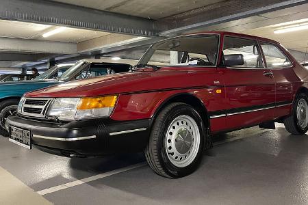 Bremen Classic 2023 Parkhaus Saab 900 Sedan Zweitürer
