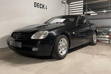 Bremen Classic 2023 Parkhaus Mercedes SLK 200 R170
