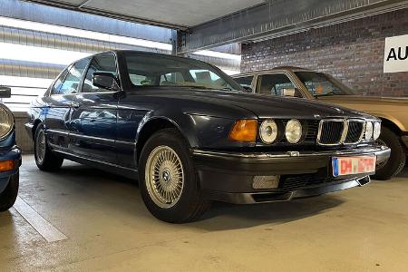 Bremen Classic Motorshow Parkhaus BMW 750iL E32