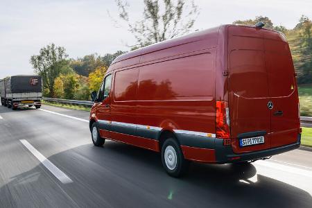 Mercedes E-Sprinter Reichweiten-Test Stuttgart-München