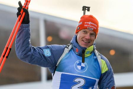 Platz 6: Roman Rees (Deutschland) - Der Deutsche hat läuferisch noch einmal zugelegt und sich damit in eine Position gebracht, die ihn zu einem echten Herausforderer für die Dauergäste auf dem Podium macht. Platz vier im Sprint von Antholz untermauert, dass die Form passt. Das überraschend gute Abschneiden bei den Olympischen Spielen 2022 (zweimal Top 10) beweist zudem, dass Rees die Nerven hat, bei einem Großereignis zu liefern.