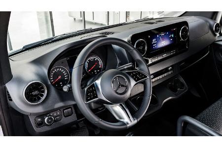 Mercedes E-Sprinter 2023 Interieur Cockpit