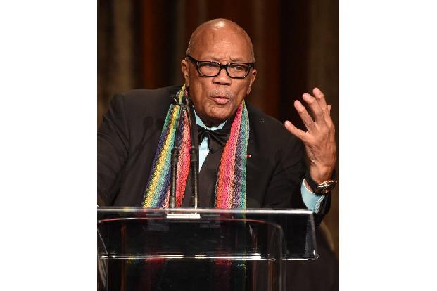 …Erfolgsproduzent Quincy Jones 28 Dankesreden halten musste. Er zeichnete unter anderem für Michael Jacksons 'Thriller' verantwortlich.