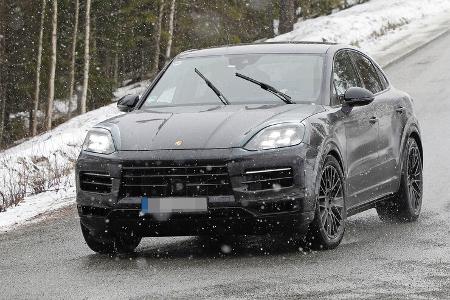 Erlkönig Porsche Cayenne Coupé
